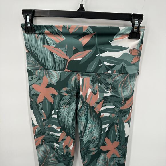 ONZIE FLOW Palm Print Active Leggings // XS - Picture 5 of 10